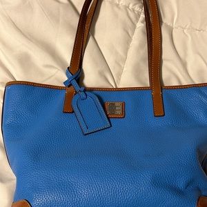Dooney & Bourke blue tote